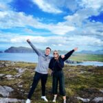 Kevin Patrick Egan Instagram - Gutted to be missing #WWERaw in KC later, especially after that epic show in Cardiff! Thanks to the brilliant @meganmorantwwe for kindly stepping in. We’re in Ireland for my brothers wedding. Family time, it’s good for the soul. Grateful boy. Cheers from the Dingle Peninsula 💚 Dingle Peninsula, Kerry, Ireland.
