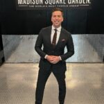 Kevin Patrick Egan Instagram - Broadcasting from ‘The World’s Most Famous Arena’ tonight. Grateful boy ♥️ #WWERAW #WWE #NYC #manhattan #MSG #madisonsquaregarden Madison Square Garden