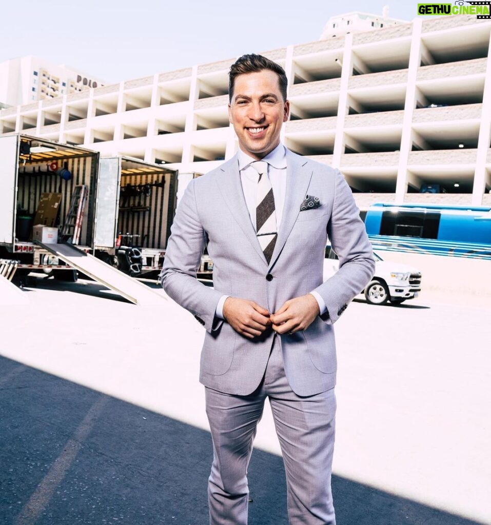 Kevin Patrick Egan Instagram - Suited and booted, backstage at the MGM Grand, Las Vegas 😁👊🏼 Snapped by the great @richwadephoto 🙌🏼 #WWE #MITB #WWERAW MGM Grand Las Vegas
