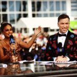 Kevin Patrick Egan Instagram - Happy days with @kaylabraxtonwwe and the Kickoff Show fellas. Big love to this team. Always bringing it 💪🏼♥️ #wrestlemania #wwe