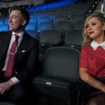 Kevin Patrick Egan Instagram - Monday Night Lols with my backstage bud @sarahschreiber. Soaking up the arena before the madness takes over. 📸 @themattycox #WWERaw #WWE Indianapolis, Indiana