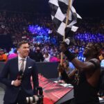Kevin Patrick Egan Instagram - How could you not be smiling next to @ronkillings1?! Loving life on Monday Night Raw ♥️ #WWERaw 📸 @johnnyphotowwe Cincinnati, Ohio