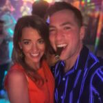 Kevin Patrick Egan Instagram - Cracking little break with Meg! 14 years of lovin’ and laughing. Blessed 😁🧡 Swapping ☀️ for ❄️! Let’s be havin’ ya, Montreal 👊🏼 Miami Beach, Florida