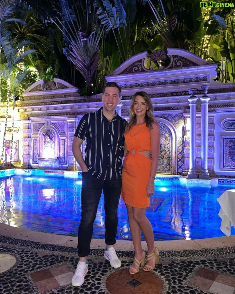 Kevin Patrick Egan Instagram - Priceless time in Miami with my love. The kids will be grand 😆♥️ Gianni Versace Mansion: Villa Casa Casuarina
