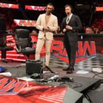 Kevin Patrick Egan Instagram - Anyone available to help piece together a desk?! 😬 #WWERaw #WWE