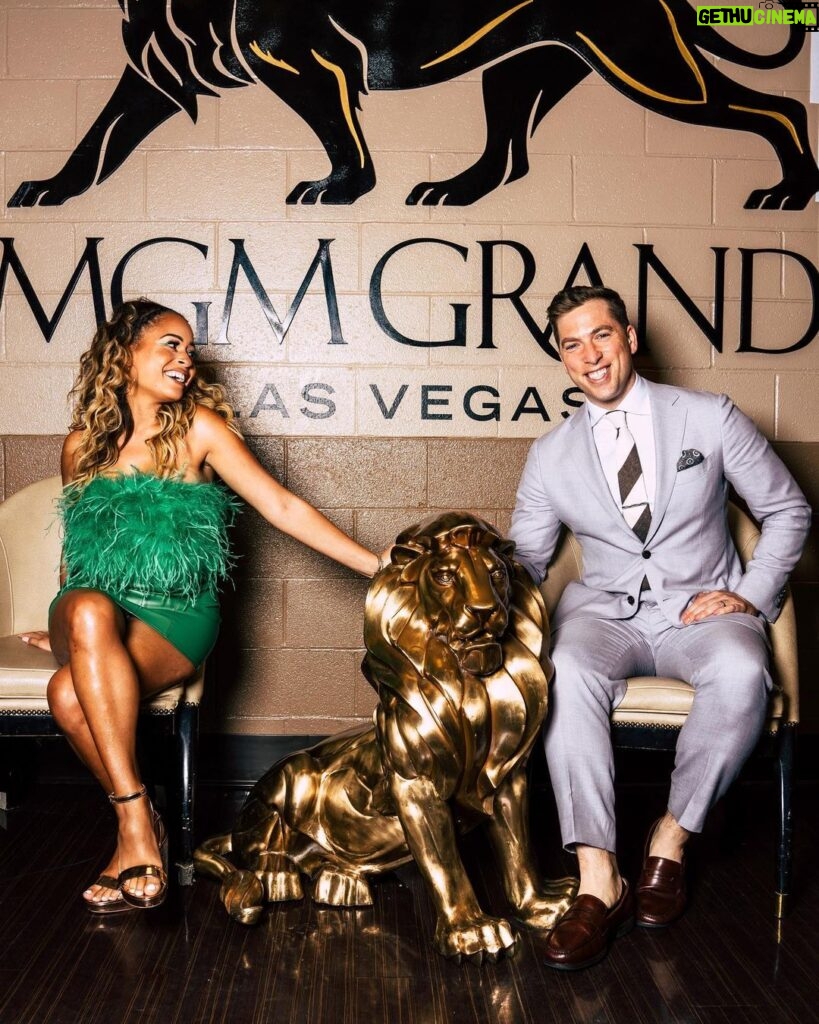 Kevin Patrick Egan Instagram - Winning in Vegas, alongside the champ @kaylabraxtonwwe and our personal security. He’ll mess you up 🦁👊🏼 If you get a chance, check out the @ryansatin ‘Out Of Character’ interview with Kayla, released earlier today. A cracking, insightful chat, with a top class person. Lucky to call you a colleague and friend. Thanks to the brilliant @richwadephoto for the snap 📸 Las Vegas, Nevada