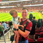 Kevin Patrick Egan Instagram - ♥️🖤 #MLS #ATLUTD Mercedes-Benz Stadium