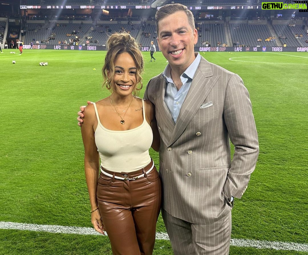 Kevin Patrick Egan Instagram - Love my work family. Can’t tell ya how class it was to team up with @jilliansakovits and @mauriceedu again. I finally got to work with the gem @keith03! And what about my brilliant WWE bud @kaylabraxtonwwe going to her first MLS match?! Class night with the best people! Love you guys ♥️ Los Angeles, California