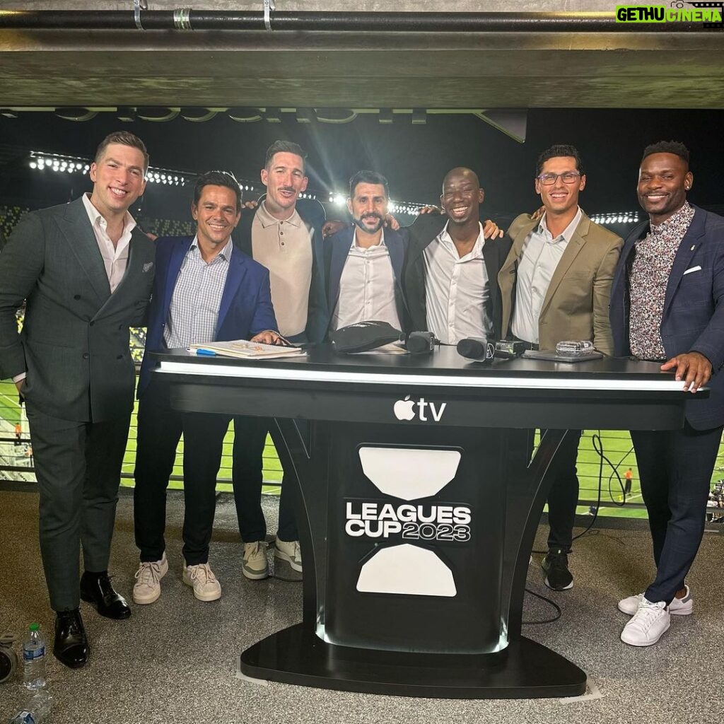 Kevin Patrick Egan Instagram - A night we’ll be talking about for decades to come. Simply unforgettable! This Leagues Cup tournament has been sensational, and in the end, Messi’s Miami wins it! The 🐐 is now officially the most decorated player of all time, with 44 titles! It’s impossible not to be so proud of everything our Apple TV & MLS team are doing in this first year ♥️ #LeaguesCup #MLS #LigaMX Nashville, Tennessee