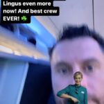 Kevin Ryan Instagram – @aerlingus You have blown me away yet again with your kindness, individual customer attention and just pure brilliance. #aerlingus is #1 in the airline business, even ask my dog. Staff and crew are always top tier and it’s a joy being on a flight with you all. Much respect and big thank you from Copper and Myself 🐾 ☘️ we know how hard you guys all work Anita beyond appreciated! #flyinghigh here. Slainte