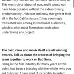 Kevin Ryan Instagram – Massive thanks to @rteone @rte_entertainmentonline for such a great piece on @badsunsfilm LINK IN BIO for full article