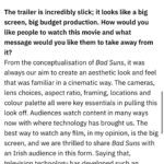 Kevin Ryan Instagram – Massive thanks to @rteone @rte_entertainmentonline for such a great piece on @badsunsfilm LINK IN BIO for full article
