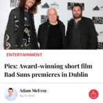 Kevin Ryan Instagram – Last night was so special I’m so many ways. Thank you all for coming out to see and support @badsunsfilm at the Savoy Cinema in Dublin. Was an outstanding turnout and definitely felt all the love I. The room. Thank you to all who put this together –  @lindseyholmespublicity @imccinemas and all of their staff who were the hero’s on the night. Excited to complete with the film at the @dingledistilleryfilmfest in a week where I will be there in person. Huge thank you to @dingledistillery for their support at our Dublin screening, best ever! #kerry #dingle #filmfestival #dinglewhiskey @dylan.p.townsend @dingledistillery LINK IN BIO