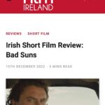 Kevin Ryan Instagram – Massive thanks to #junebutler & @filmireland for the incredibly generous review of Bad Suns. Link in bio  #irishfilm #irishcinema #film #directing #acting #writing #producing #thankyou