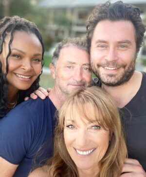 Kevin Ryan Instagram - Such a great weekend catching up with friends & meeting new ones. Love these peeps! Nice little Irish contingency in Los Angeles:) @janeseymour @samanthamumba #shanelynch @openheartsfoundation ❤️