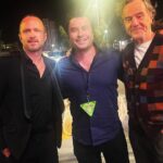 Kevin Ryan Instagram – Breaking Good @U2 with these absolute legends @bryancranston @aaronpaul What a night!! #lasvegas #U2 @spherevegas Las Vegas, Nevada
