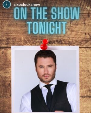 Kevin Ryan Instagram - @virginmediaireland @sixoclockshow TONIGHT!