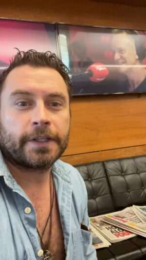 Kevin Ryan Instagram - Tune into @newstalkfm 11:15am this morning to hear the chats. I’m being stalked by the spirit of @amy_huberman lol