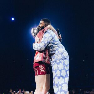 Khalid Instagram - what a lovely night @billieeilish