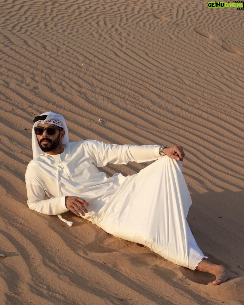 Khalifa Al Bahri Instagram - 🏜💁🏽‍♂ مودل بصحراء