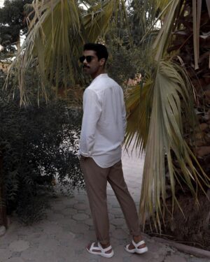 Khalifa Al Bahri Instagram - Mustache make vibes 👨🏻🌴