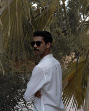 Khalifa Al Bahri Instagram - Mustache make vibes 👨🏻🌴