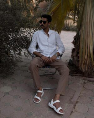 Khalifa Al Bahri Instagram - Mustache make vibes 👨🏻🌴