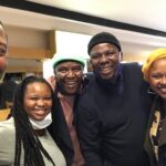 Khulu M. Skenjana Instagram - Kubuhlungu……..it really hurts 😪🙁💔 The late great Maestro Of Theatre Mncedisi Baldwin Shabangu played The Voice of God in our 1st and only production i had the honour and blessing to share a stage with him on, now today i am thanking God for his life and the wealth of knowledge and inspiration he imparted on myself and others. i also can’t help but cry out to The Most High that it is not fair for Him to have allowed Mncedisi to pass away so soon because of all the amazing work we hoped to execute, but alas, like a thief in night death took you from us. Death be not proud because you have not succeeded in taking away my hope that my brother uBhele has transcended to be with our Heavenly Father. #RestInPeaceMncedisiBaldwinShabangu #LalaNgoXoloBhele
