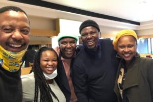 Khulu M. Skenjana Instagram - Kubuhlungu……..it really hurts 😪🙁💔 The late great Maestro Of Theatre Mncedisi Baldwin Shabangu played  The Voice of God in our 1st and only production i had the honour and blessing to share a stage with him on, now today i am thanking God for his life and the wealth of knowledge and inspiration he imparted on myself and others. i also can’t help but cry out to The Most High that it is not fair for Him to have allowed Mncedisi to pass away so soon because of all the amazing work we hoped to execute, but alas, like a thief in night death took you from us. Death be not proud because you have not succeeded in taking away my hope  that my brother uBhele has transcended to be with our Heavenly Father. #RestInPeaceMncedisiBaldwinShabangu #LalaNgoXoloBhele