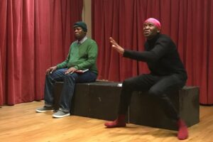 Khulu M. Skenjana Instagram - Kubuhlungu……..it really hurts 😪🙁💔 The late great Maestro Of Theatre Mncedisi Baldwin Shabangu played  The Voice of God in our 1st and only production i had the honour and blessing to share a stage with him on, now today i am thanking God for his life and the wealth of knowledge and inspiration he imparted on myself and others. i also can’t help but cry out to The Most High that it is not fair for Him to have allowed Mncedisi to pass away so soon because of all the amazing work we hoped to execute, but alas, like a thief in night death took you from us. Death be not proud because you have not succeeded in taking away my hope  that my brother uBhele has transcended to be with our Heavenly Father. #RestInPeaceMncedisiBaldwinShabangu #LalaNgoXoloBhele