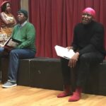 Khulu M. Skenjana Instagram - Kubuhlungu……..it really hurts 😪🙁💔 The late great Maestro Of Theatre Mncedisi Baldwin Shabangu played The Voice of God in our 1st and only production i had the honour and blessing to share a stage with him on, now today i am thanking God for his life and the wealth of knowledge and inspiration he imparted on myself and others. i also can’t help but cry out to The Most High that it is not fair for Him to have allowed Mncedisi to pass away so soon because of all the amazing work we hoped to execute, but alas, like a thief in night death took you from us. Death be not proud because you have not succeeded in taking away my hope that my brother uBhele has transcended to be with our Heavenly Father. #RestInPeaceMncedisiBaldwinShabangu #LalaNgoXoloBhele