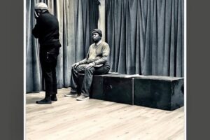 Khulu M. Skenjana Instagram - Kubuhlungu……..it really hurts 😪🙁💔 The late great Maestro Of Theatre Mncedisi Baldwin Shabangu played  The Voice of God in our 1st and only production i had the honour and blessing to share a stage with him on, now today i am thanking God for his life and the wealth of knowledge and inspiration he imparted on myself and others. i also can’t help but cry out to The Most High that it is not fair for Him to have allowed Mncedisi to pass away so soon because of all the amazing work we hoped to execute, but alas, like a thief in night death took you from us. Death be not proud because you have not succeeded in taking away my hope  that my brother uBhele has transcended to be with our Heavenly Father. #RestInPeaceMncedisiBaldwinShabangu #LalaNgoXoloBhele