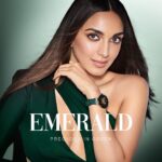 Kiara Advani Instagram - The one #PreciousInGreen 💎💚 The all-new #FireBoltt #Emerald smartwatch for women is here to ensure every second counts towards their desire. ✨ Launching on 10th August on fireboltt.com and your nearest offline stores. #NewLaunch #Fireboltt #Emerald #ad