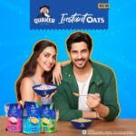 Kiara Advani Instagram – Can’t stop craving for this tasty flavourful bowl of Oats! Introducing the new Quaker Instant Oats – delicious wholegrain goodness, ready in just 3 minutes! 

Nutritious Oats, Ab bane Delicious!

@Quaker_india #Ad #Quaker #QuakerInstantOats #delicious
