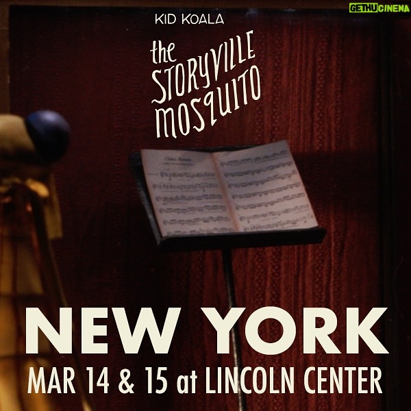 Kid Koala Instagram - 🗽NYC! 🗽 3 performances at LINCOLN CENTER! @the_storyville_mosquito LIVE! kidkoala.com/tour