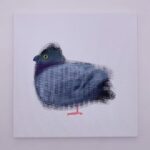 Kid Koala Instagram - Original Painting: Pigeon Windowsill Apt 538 is now at the shop! 🐦🖼️ https://kidkoala.com/product/original-painting-pigeon-windowsill-apt-538/