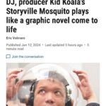 Kid Koala Instagram - Great chat with @calgaryherald about next weeks The Storyville Mosquito performances at Bella Concert Hall @hprodeo