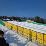 Kim Carnby Instagram - 얼마만에 눈썰매장인가. 어딜가도 북적이는 하루으