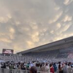 Kim Da-hyun Instagram - 雨にもかかわらず、一緒に楽しんで下さってありがとうございました. ONCEと幸せな時間を過ごせました🤍 ヤンマーフィールド長居 (YANMAR FIELD NAGAI)