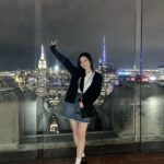 Kim Da-hyun Instagram – New York night view🌃✨