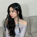 Kim Da-hyun Instagram - 어퓨💙🤍 @apieu_cosmetics @apieu_japan
