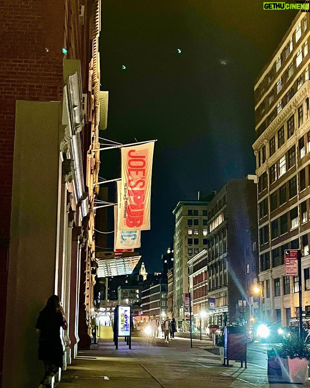 Kim Director Instagram - Love being back at one of my favorite spots. Congrats on an incredible show @johngallagherjunior 👏🏼 @joespub @publictheaterny #nyc Joe's Pub
