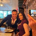 Kim Director Instagram - One of my favorite people in one of my favorite restaurants. Happy Birthday @mattfarnsworthvoice 🎉🎂 To the best voice teacher in the world, thank you for such a beautiful night. @ilbuco_av #nycfood il Buco Alimentari & Vineria