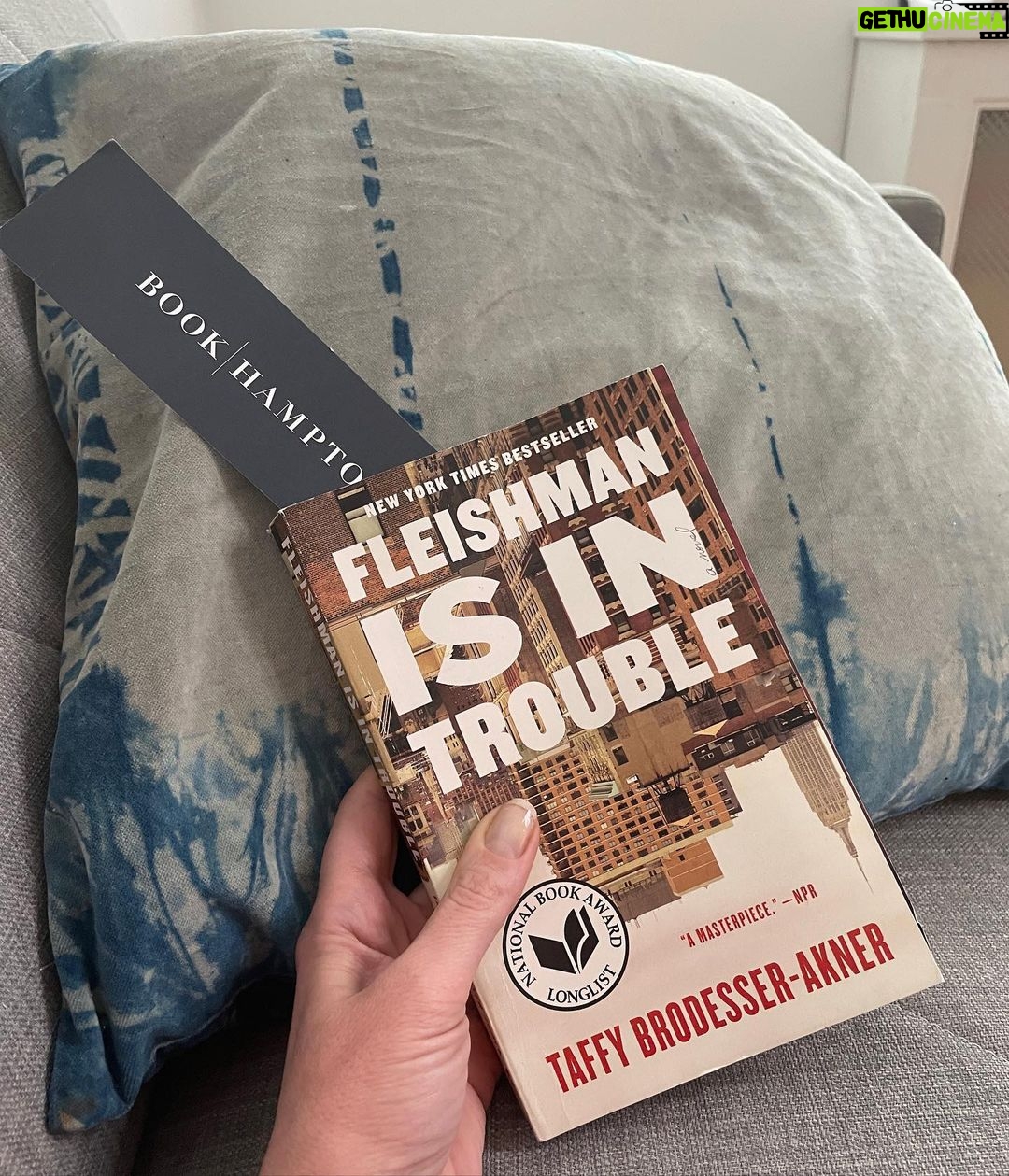 Kim Director Instagram - I am SUPER late to the party, but I am loving this book! I wanted to read it before it becomes a giant hit on @fxnetworks !! You are INCREDIBLE @taffyakner 🙌🏼 I’m so excited to see you shine in this, @joysuprano ❤️ Bonus, I bought this from my favorite independent book store, @bookhampton Really looking forward to making a visit this summer :) @fleishmanfx #bookstagram New York, New York