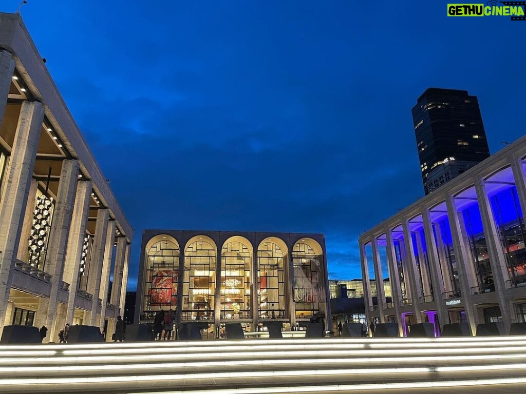 Kim Director Instagram - You still take my breath away, NYC #lincolncenter #nyc Lincoln Center New York