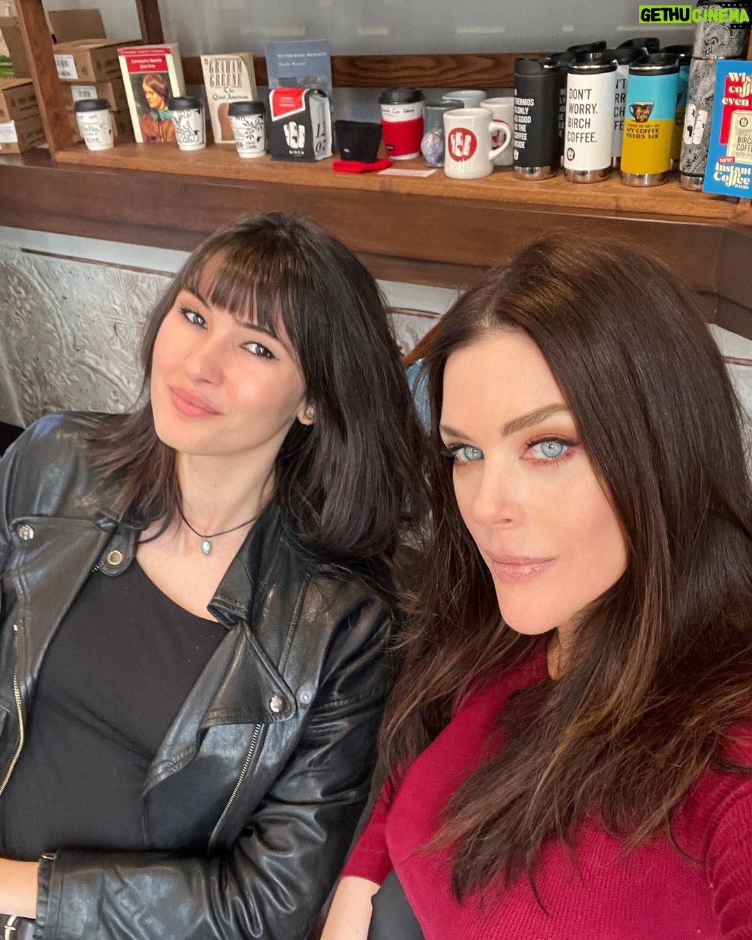 Kim Director - 1.4K Likes - These 2 adults made plans on a 15 degree day and kept them. Are we heroes? Yes. Yes, we are.
If you are in NYC next week, check out my friend Mickâs show! Link in her bio: @mickszal