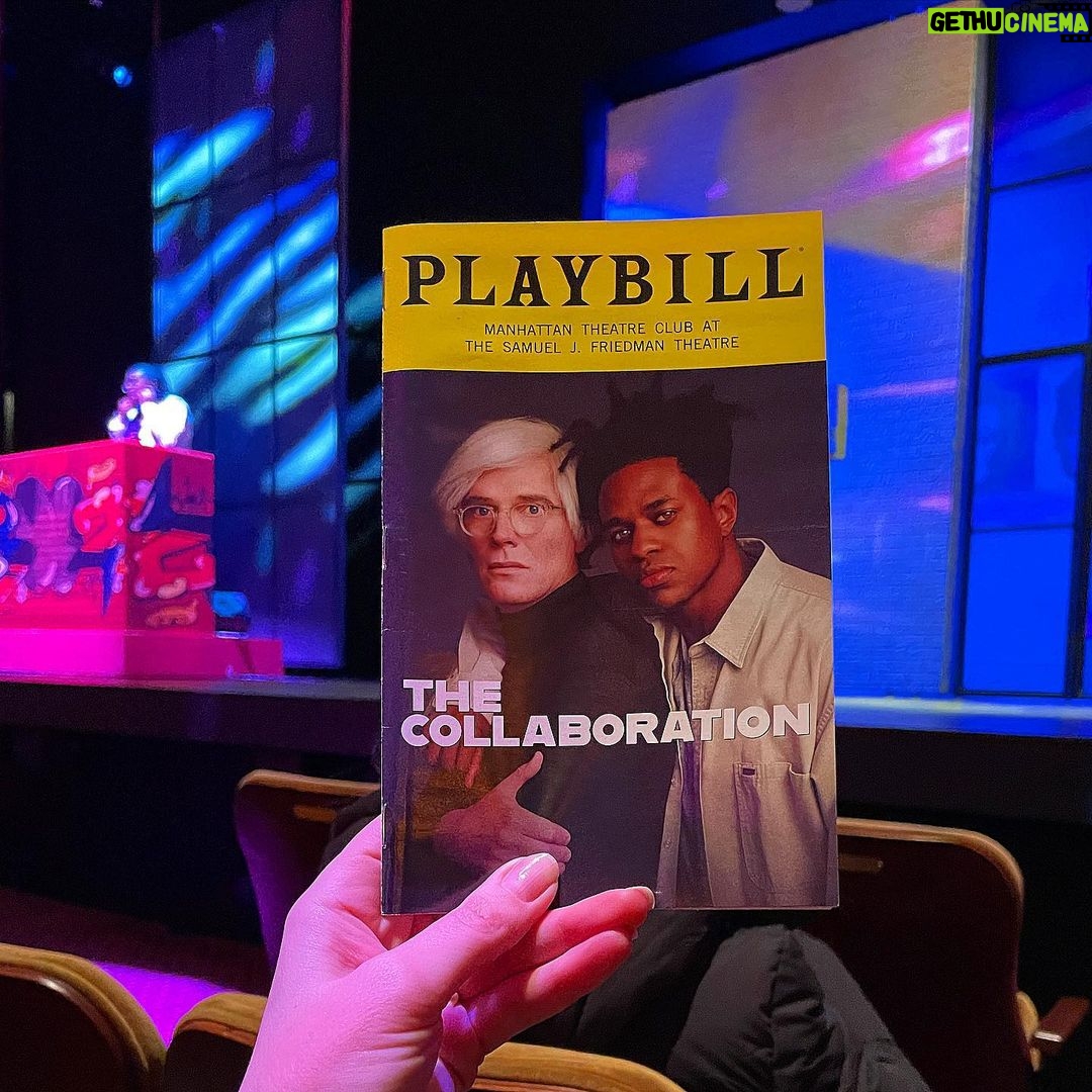 Kim Director Instagram - Only 2 weeks left to see this wonderful play!! @thecollaboration ππΌ Bravo @paulbettany @jeremypope @ejensen123 @krysta_rod ππΌππΌ #broadway #theatre #thecollaboration #andywarhol #basquiat #art #80s #nyc