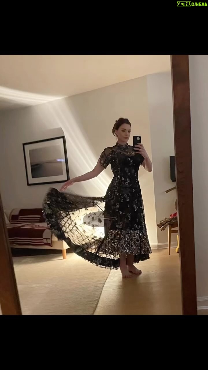 Kim Director Instagram - Dress: @inearnestofficial Styling: @stylewithden Event: Watching @tara_westwood & @notdaniellapineda kick ass in @planemovie Tribeca, New York City