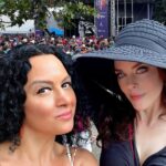 Kim Director Instagram - Summer of Sam reunion, courtesy of Spike Lee’s incredible party on Brooklyn. Am I dressed for fall? Well, you all know I’m a vampire ;) So good to see you @luciagrillo_calabrisellafilms (check out her show @luciaveganlifestyle !) Thank you for the picture, @focus_and_imagine_wellness (check out her INCREDIBLE meditation app!) And finally, than my you Spike Lee for throwing the best parties ever!!! #spikelee #spikeleejoint #summerofsam #brooklyn #fortgreene #fortgreenepark #prince #mj #brooklynstrong #nyc @djspinna Fortgreene Park