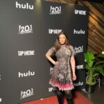 Kim Director Instagram - 1. The wonderful @michaelcbenz is absolutely HILARIOUS in @uphereonhulu 2. The super talented @mickszal (check out her show in NYC this Monday!) 3. 👗 @inearnestofficial 4. Goodnight xx #nyc #uphere